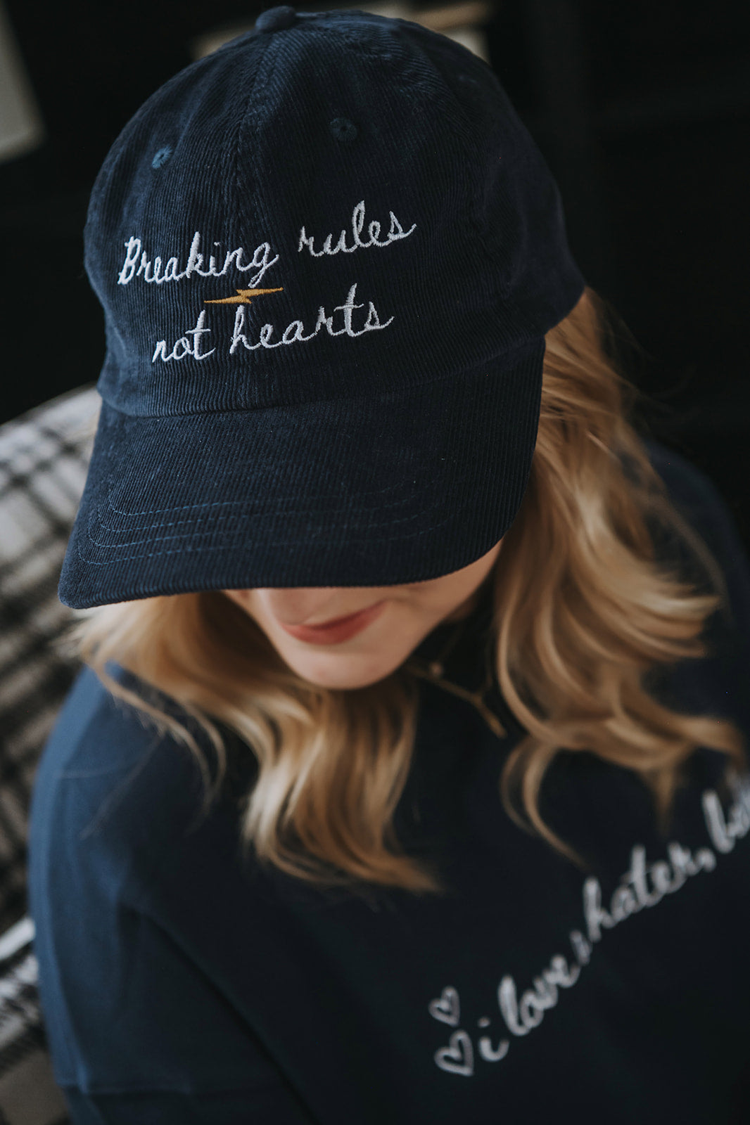 Breaking Rules Not Hearts | Corduroy Cap