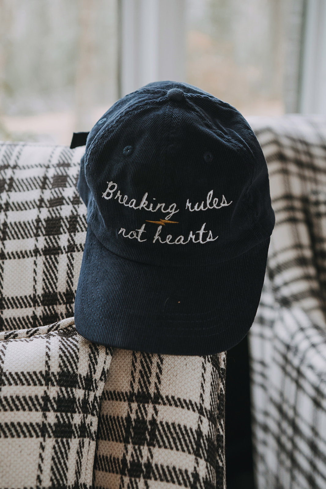 Breaking Rules Not Hearts | Corduroy Cap