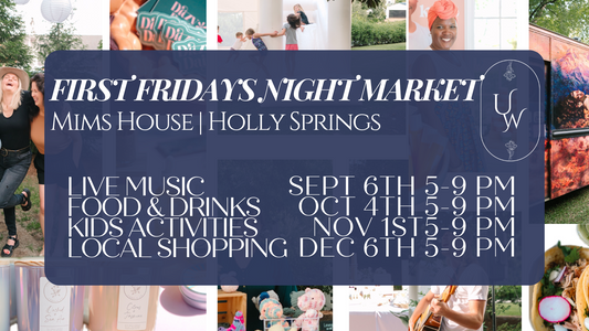 First Fridays Night Market | Mims House | Holly Springs